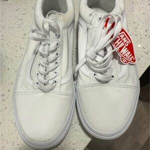 Vans White Sneakers